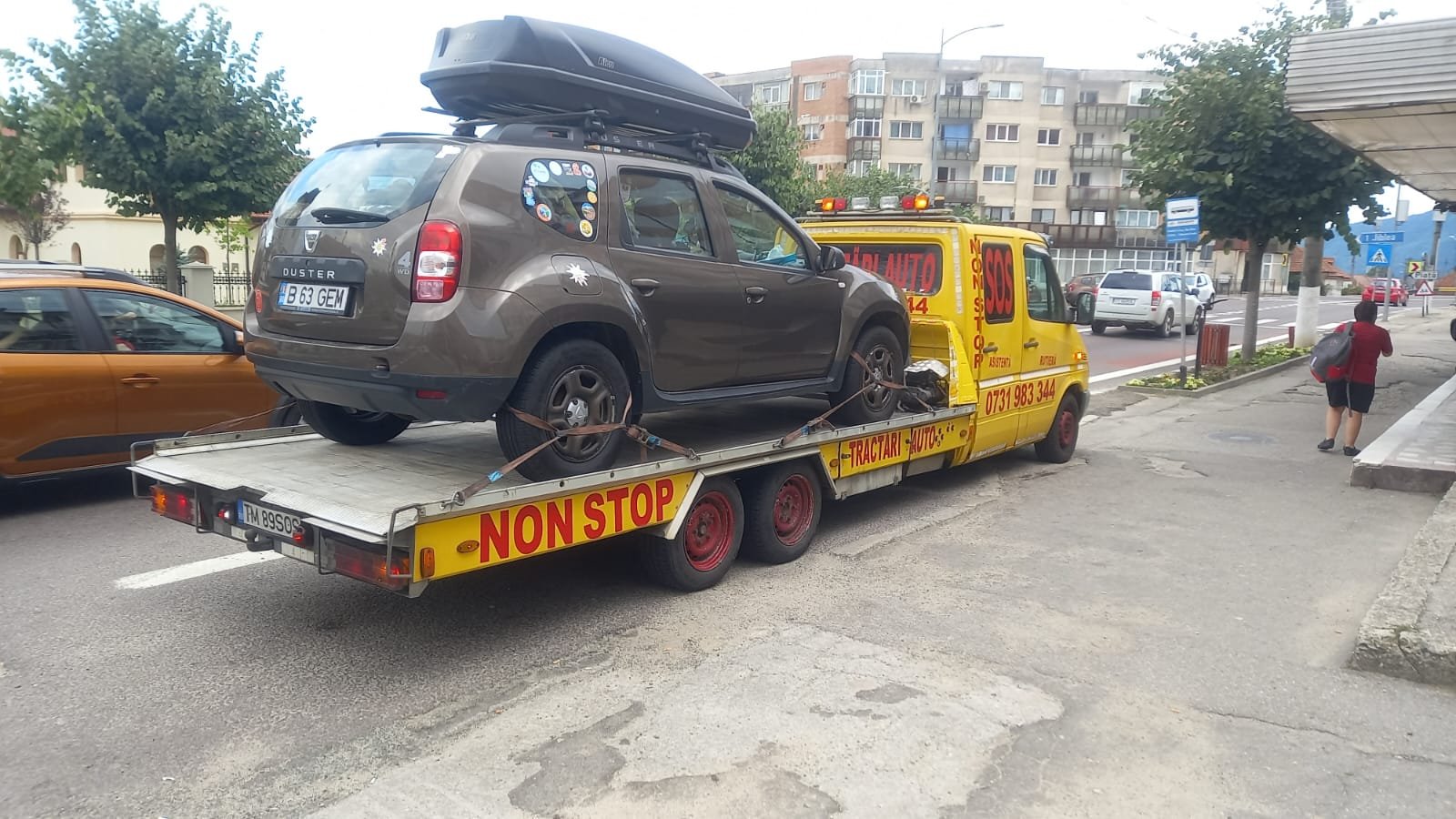 Dacia Duster pe platformă