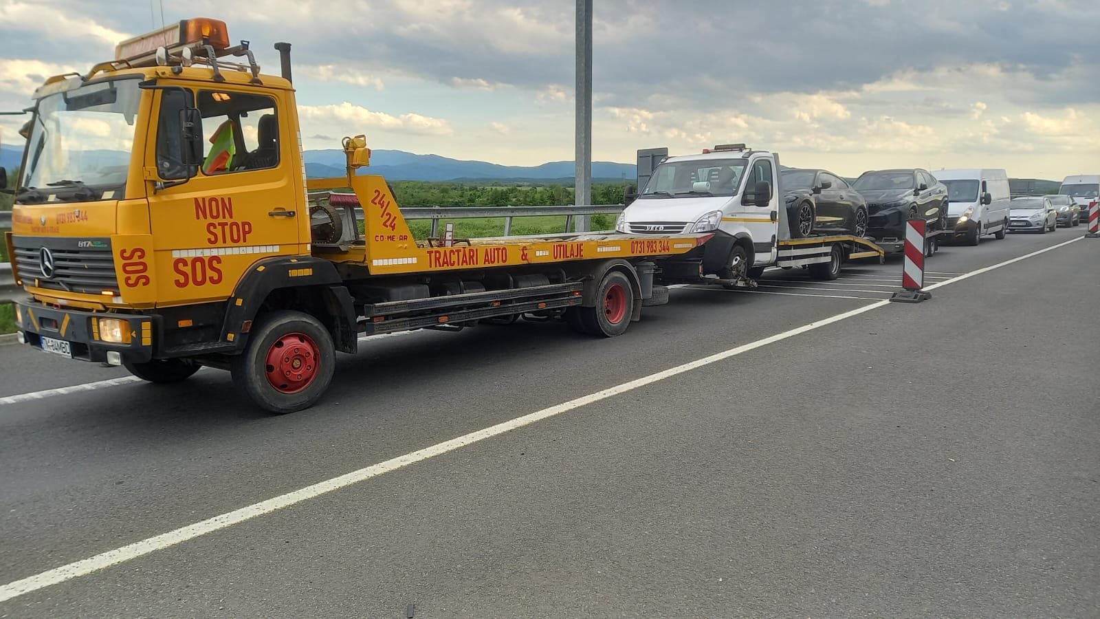 Autoplatformă Mercedes pe A1