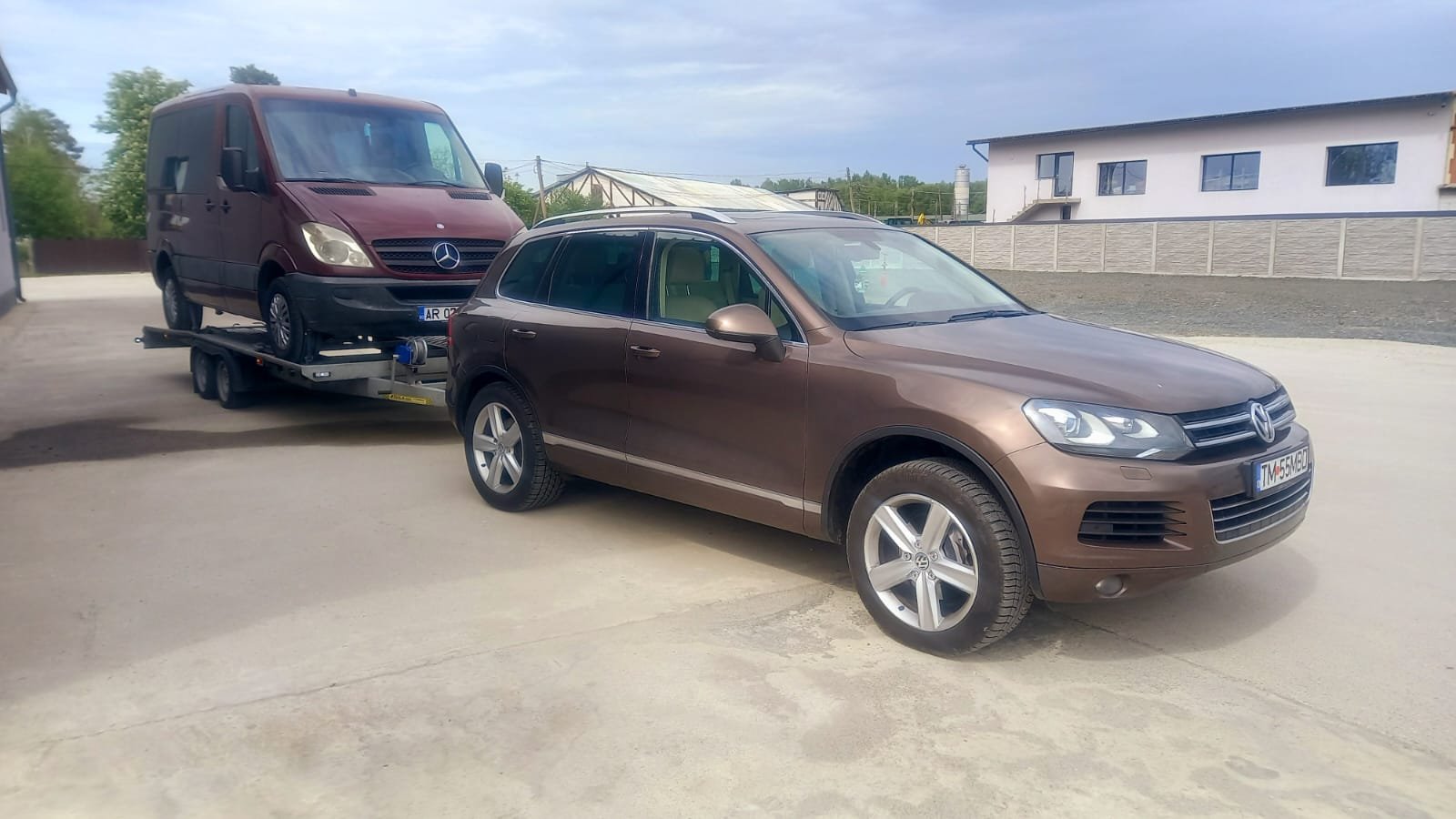 Tractare VW Touareg